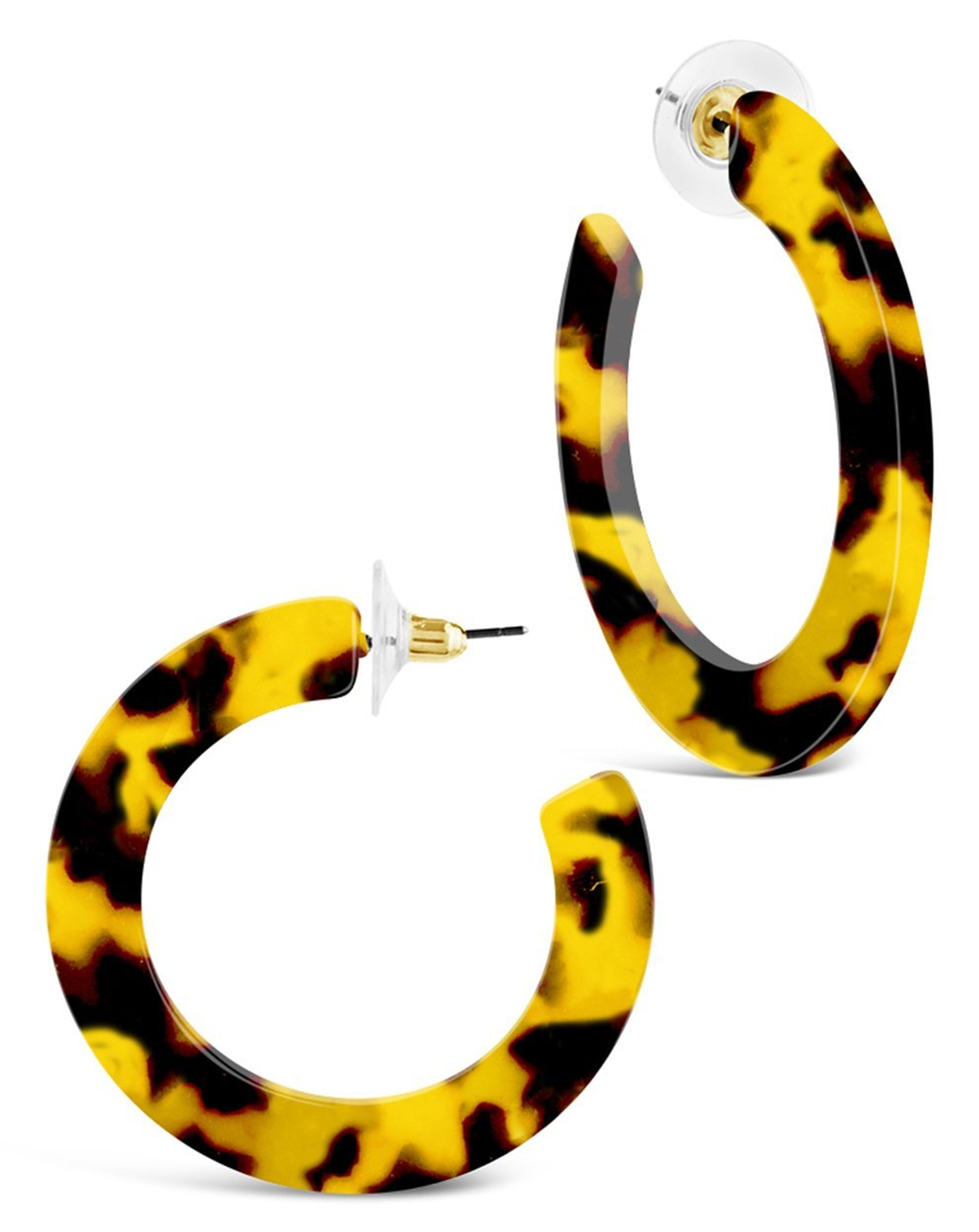 1.75" Resin Flat Hoops