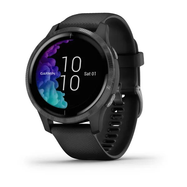 Garmin Venu GPS Watch Black with Slate Hardware