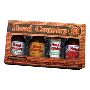 Char-Broil Grills 14J22 Head Country 4 Pc. BBQ Giftpack