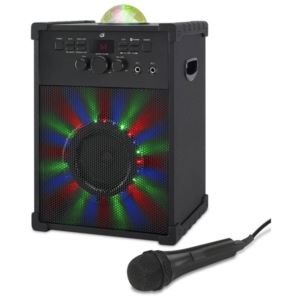GPX JB179B Bluetooth Karaoke Machine w/ Microphone