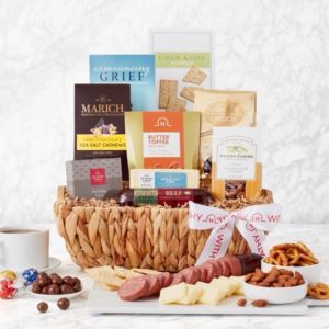 California Delicious 512969 Caring Condolences Gift Basket