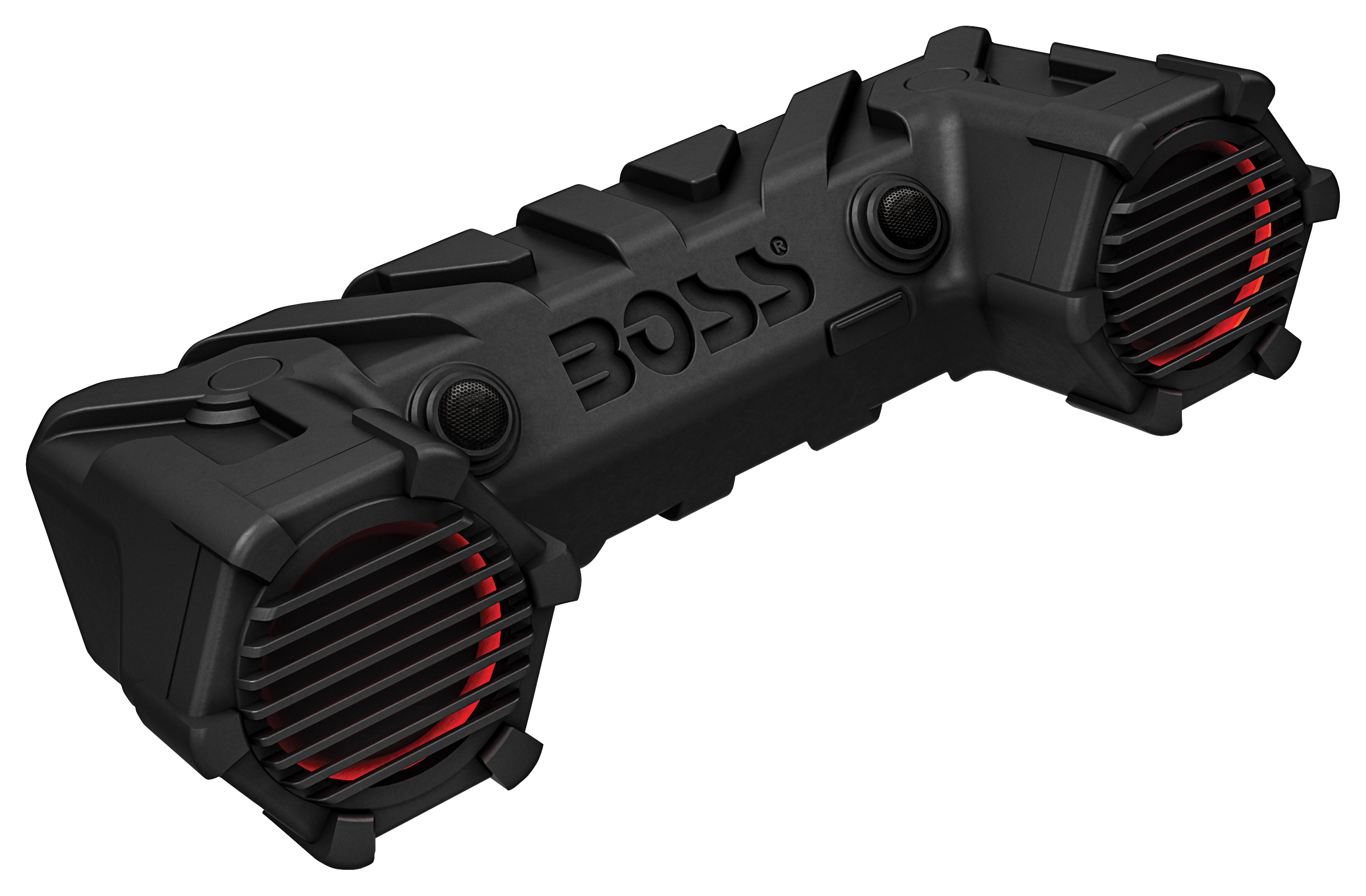 Boss Audio Powersports Plug & Play ATV Speaker System with Multi Color Illumination