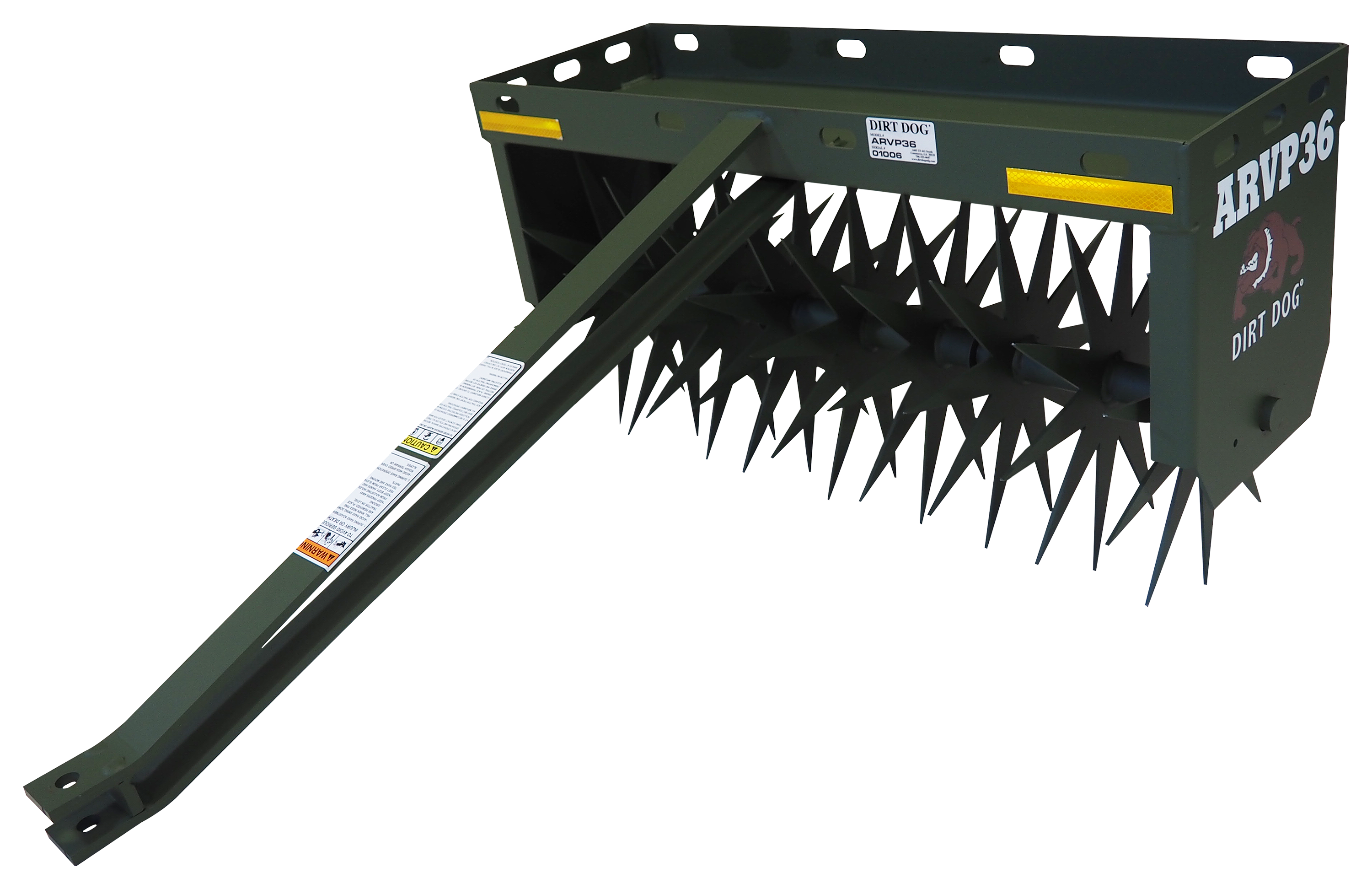 Dirt Dog ATV Pull-Behind Aerator