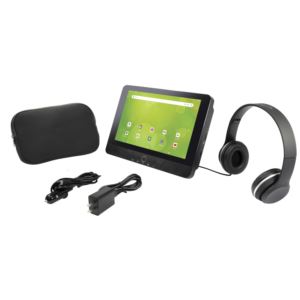 GPX TBDV1093BDLB 10" Android Tablet w/ Built-In DVD Player & Headphones