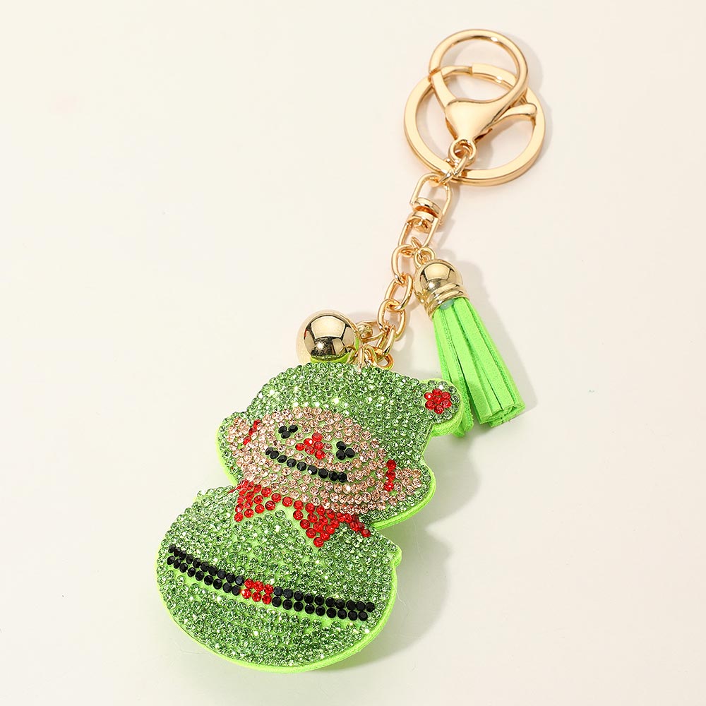 Bling Studded Elf Tassel Keychain / Bag Charm