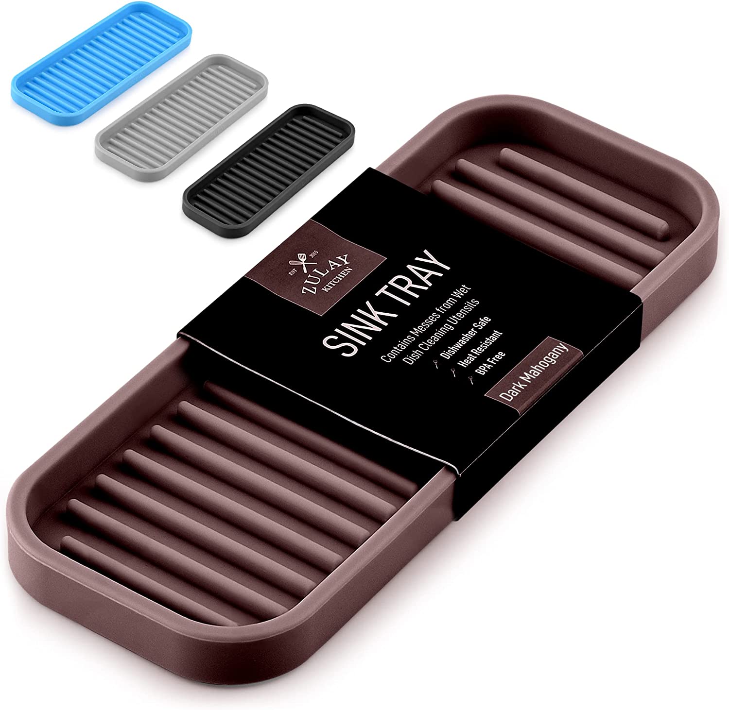 Flexible Multipurpose Silicone Sponge Holder for Kitchen Sink