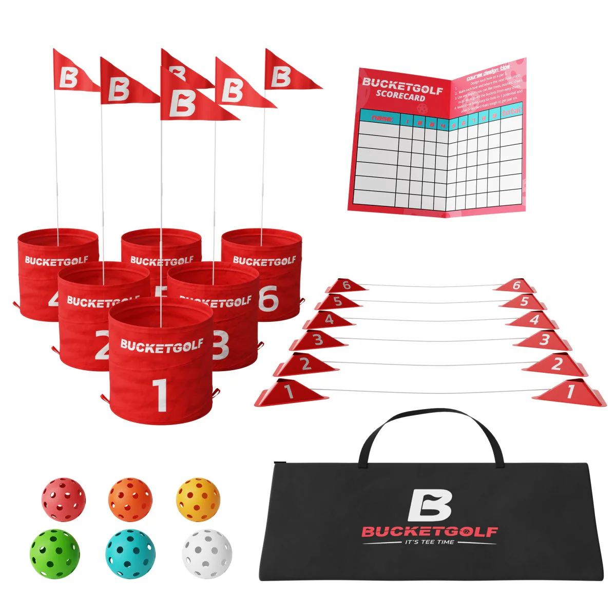 Bucketgolf 6 Hole Set