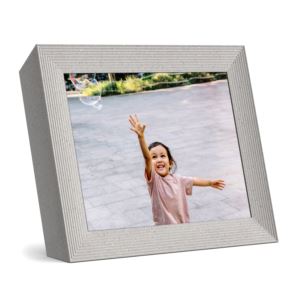 AF700-WHT Aura Mason Luxe 2K Smart Digital Picture Frame 9.7" - Sandstone