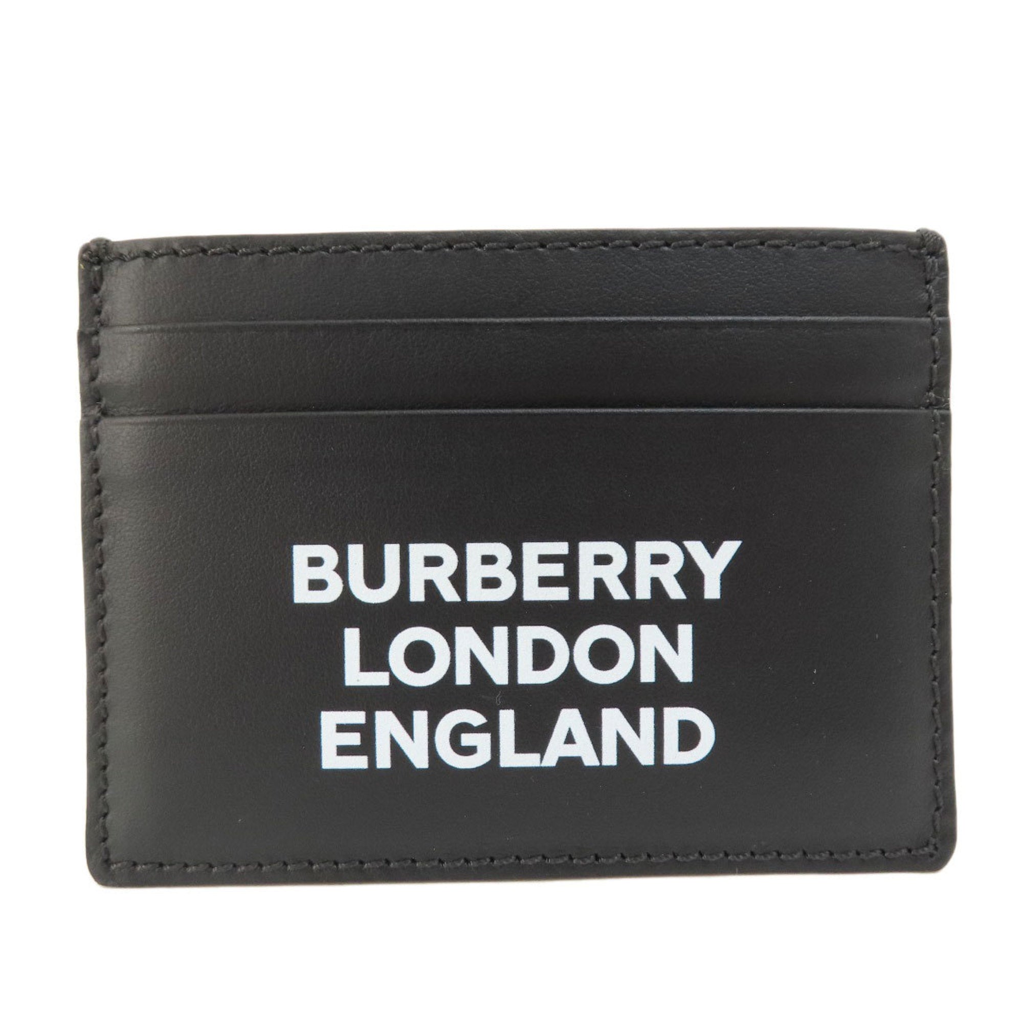 Burberry  Leather Business Card Case (Pre-Owned)