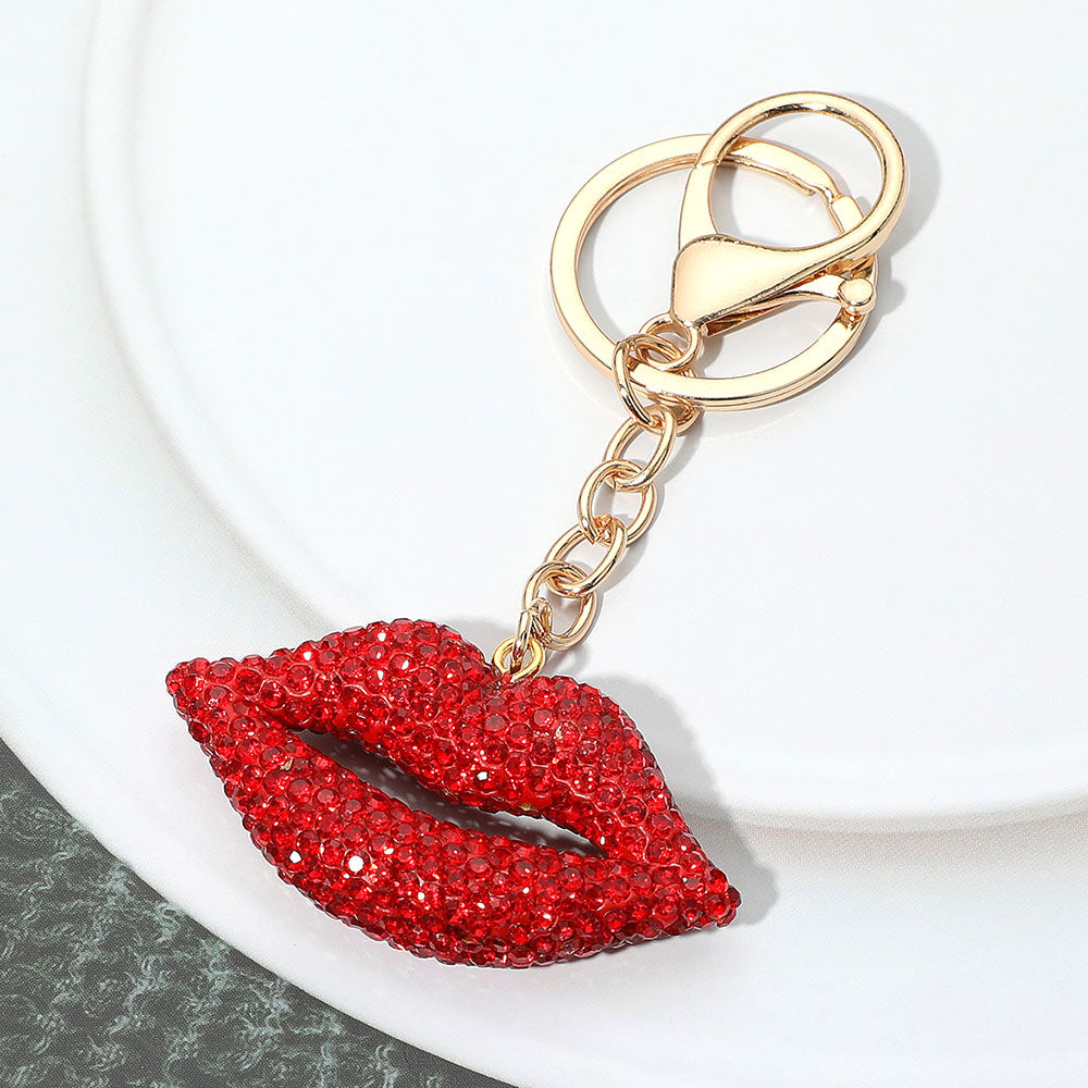 Bling Lips Keychain / Bag Charm