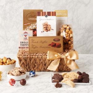 California Delicious 527939 Deluxe Chocolate Gift Basket