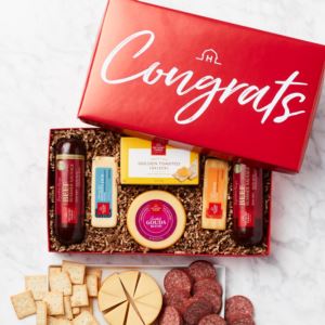 California Delicious 532645 Congrats Meat and Cheese Gift Box 2024