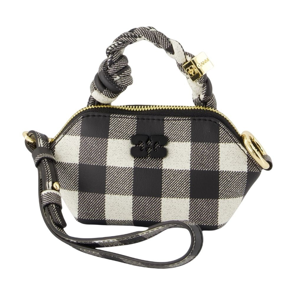 Bou Nano Keyring - Leather - Black