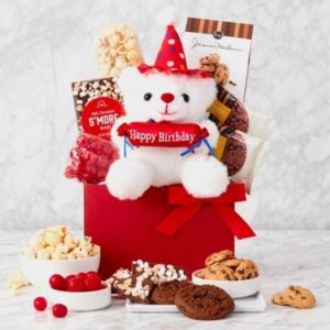 California Delicious 512942 Birthday Bear Gift Box