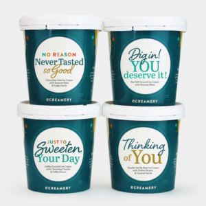 eCreamery Ice Cream & Gelato JUST BECAUSE-4 PINT Just Because 4 Pint Ice Cream Collection