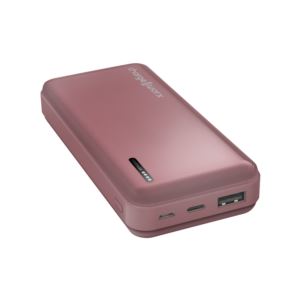 CX6864AR Chargeworx 10000mAh Dual USB Slim Power Bank, Ash Rose