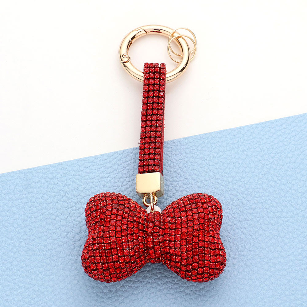 Bling Bow Keychain