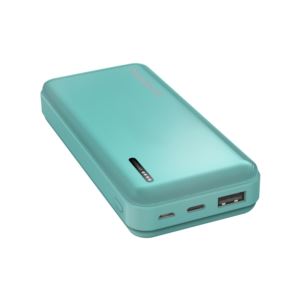 CX6864MNT Chargeworx 10000mah Dual USB Slim Power Bank, Mint