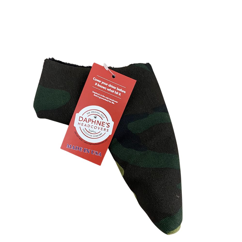 Daphne's Camo Golf Putter Headcover - New Head Cover