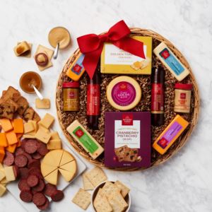 California Delicious 512950 Savory Favorites Meat & Cheese Gift Set