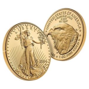 Antwerp Diamonds EAGLES-100 Coin-USA/American Eagle $50 Liberty Coin, 1 ounce gold, us treasury, uncirculated