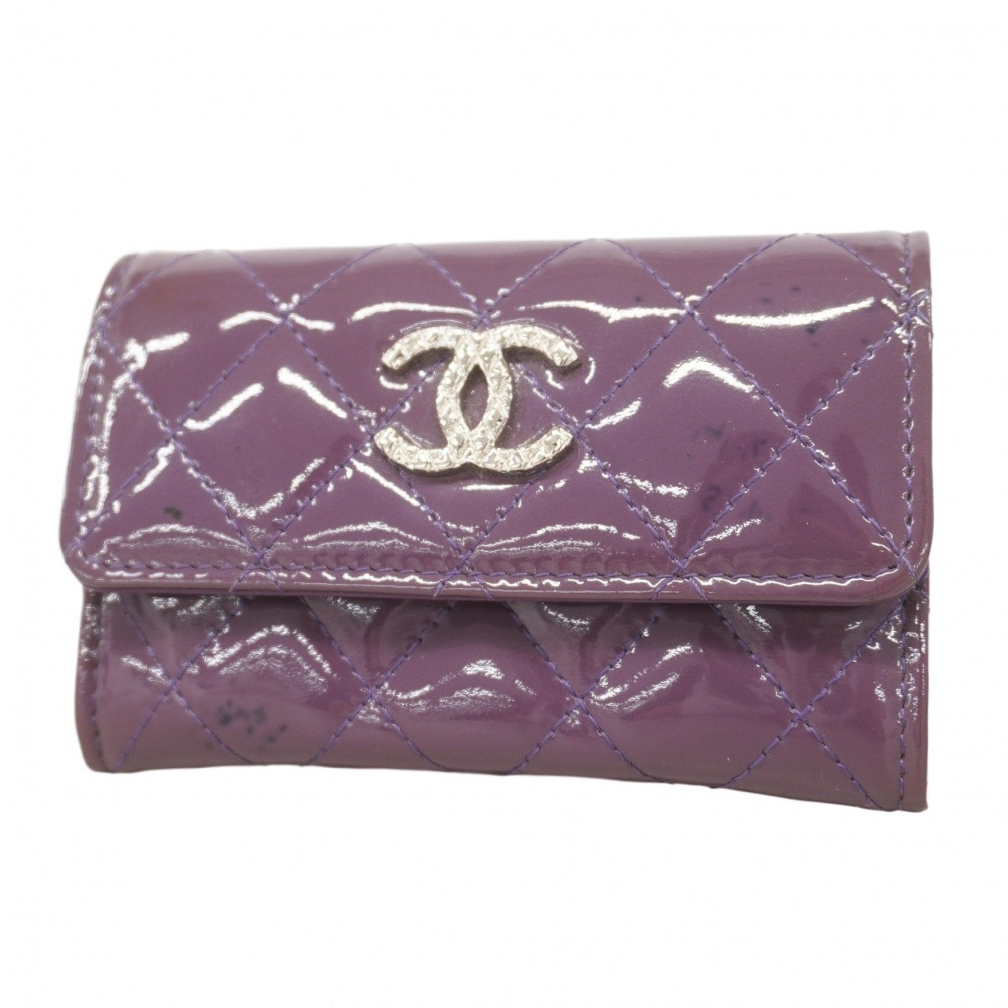 Chanel Patent Leather Card Case (Pre-Owned)
