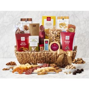California Delicious 527938 Gourmet Sweet & Savory Gift Basket