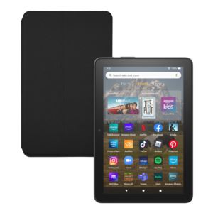 Amazon B09BG56K7R-BUNDLE Fire HD 8 64GB Tablet with Easel Case