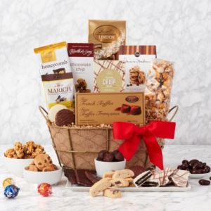 California Delicious 512970 Decadent Delights Chocolate Gift Basket