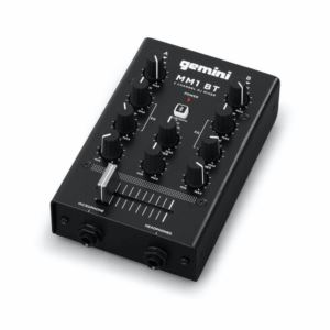 Gemini MM1BT 2-Channel Analog DJ Mixer with Bluetooth Input
