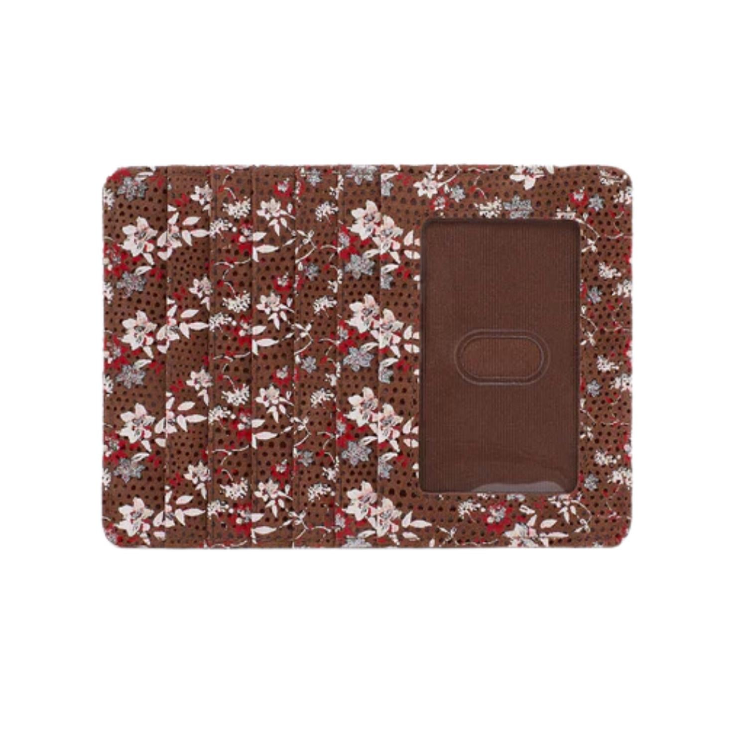 Euro Slide Card Case In Ditzy Floral