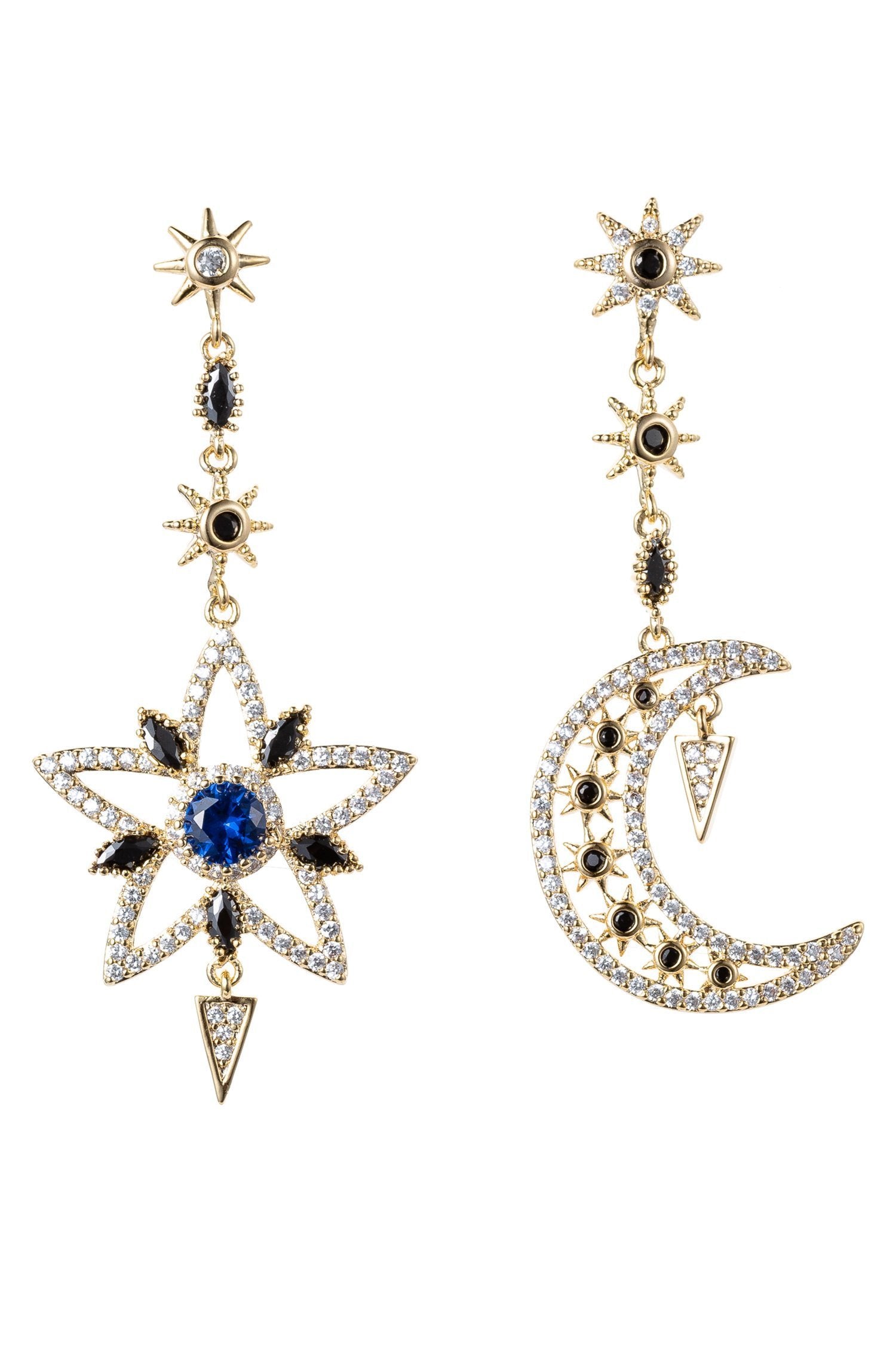 Beren Earrings - Blue