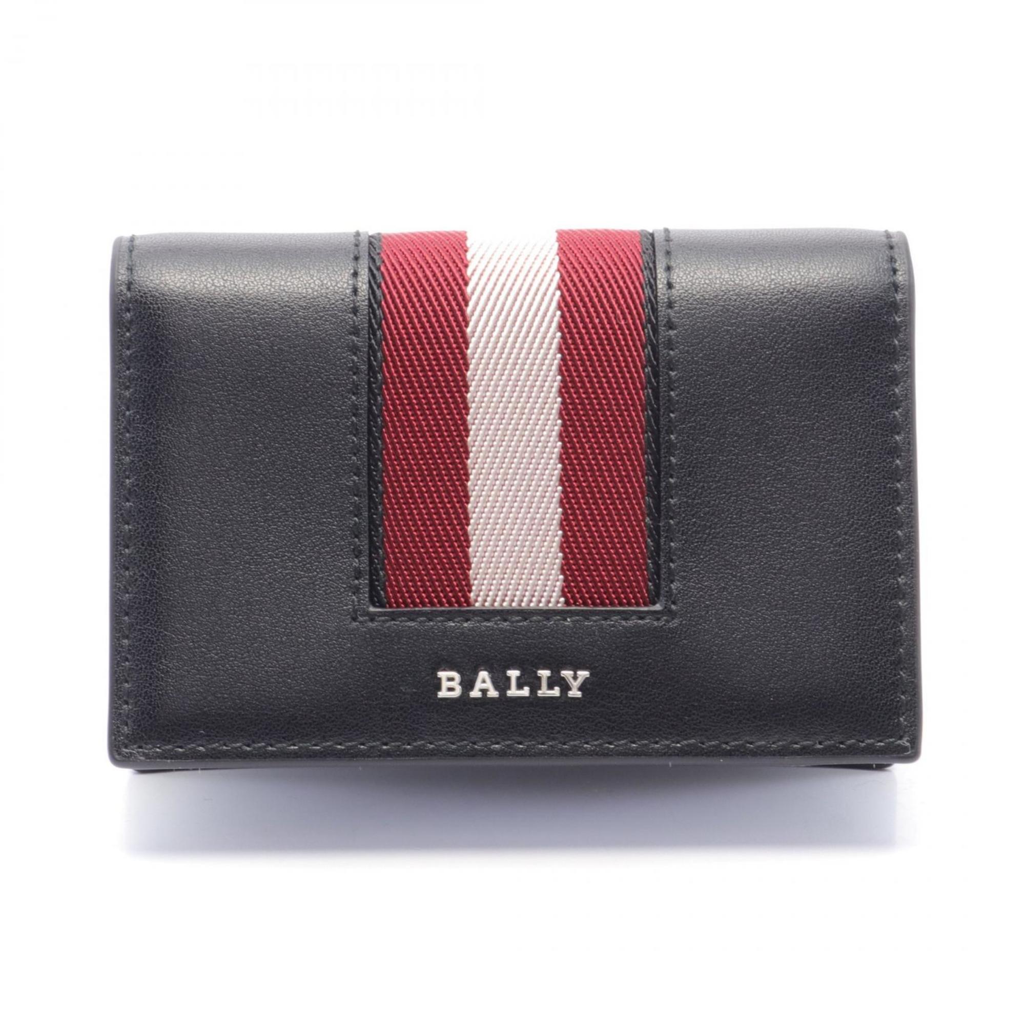 Bally    Leather Business Card Case