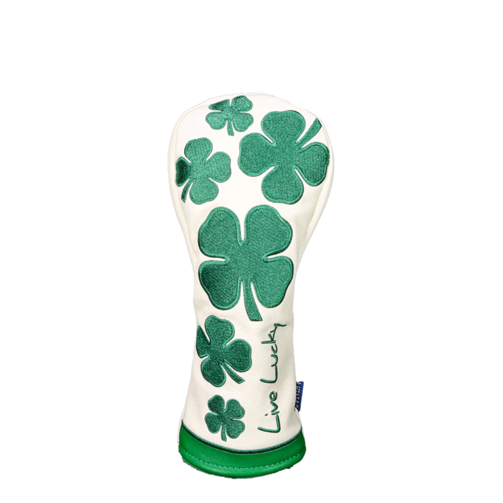 CMC Design Live Lucky "Evergreen" Hybrid Headcover - White/Green