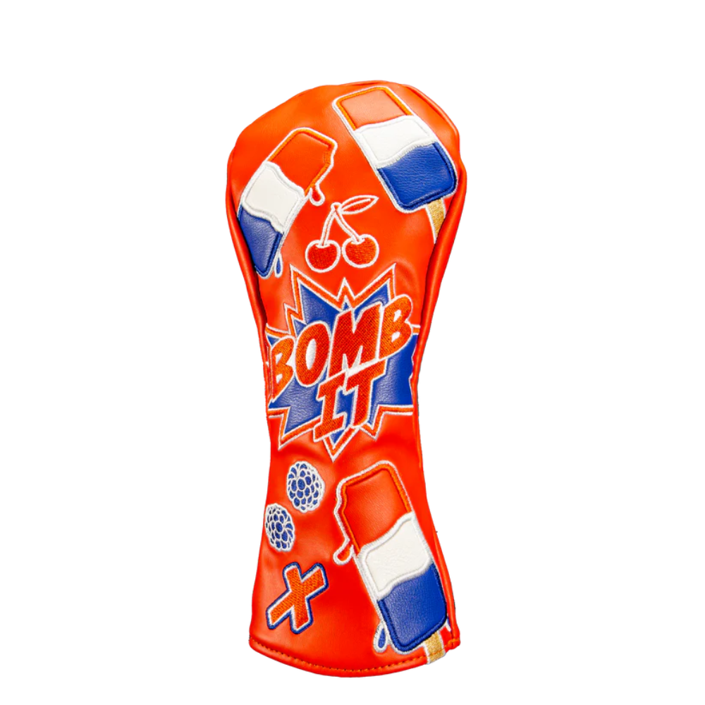 CMC Design Bomb It Hybrid Headcover - ICU60763BMB-HY - Red/Blue/White