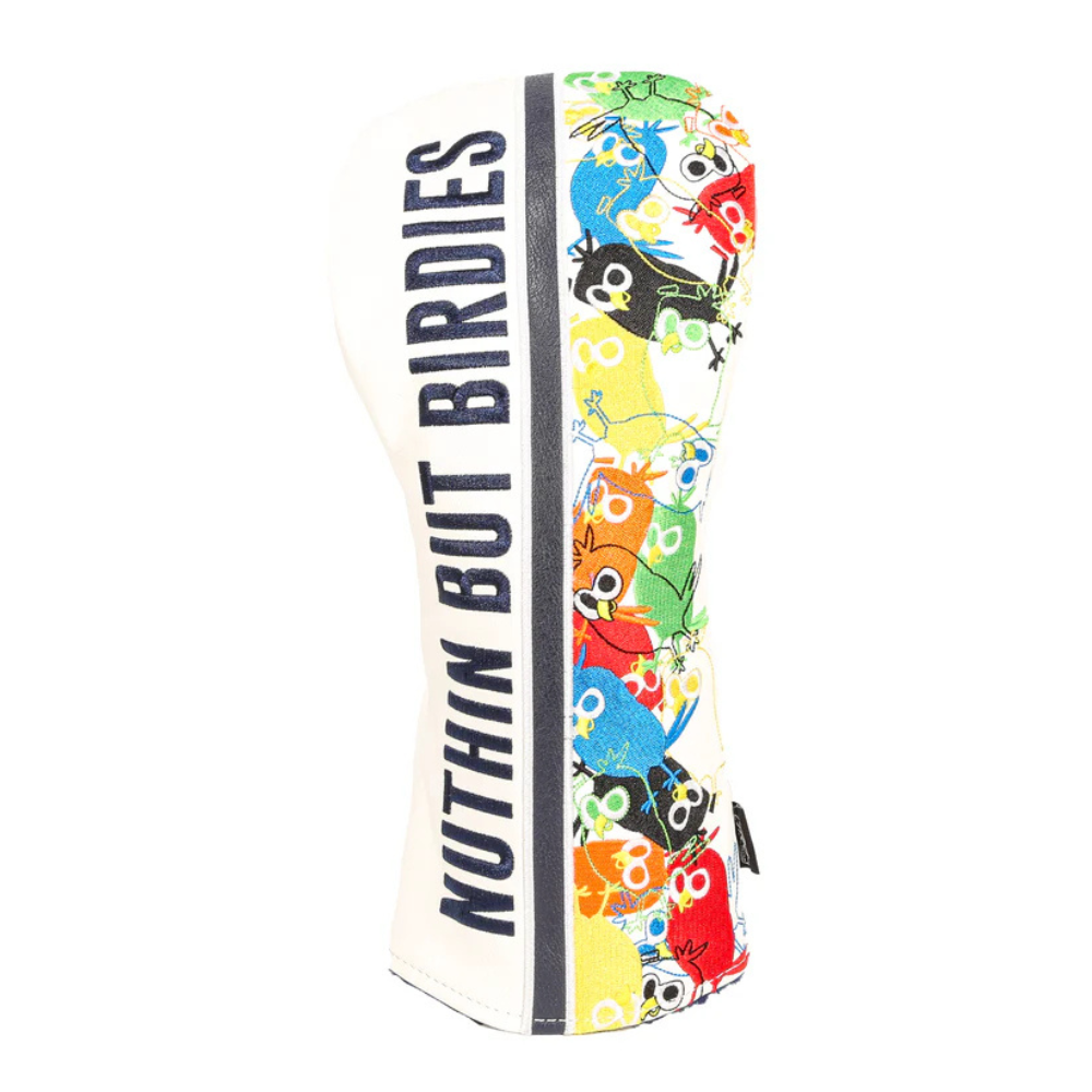 CMC Design Nuthin But Birdies Driver Headcover - ICU68006WH-DR White/Multicolor