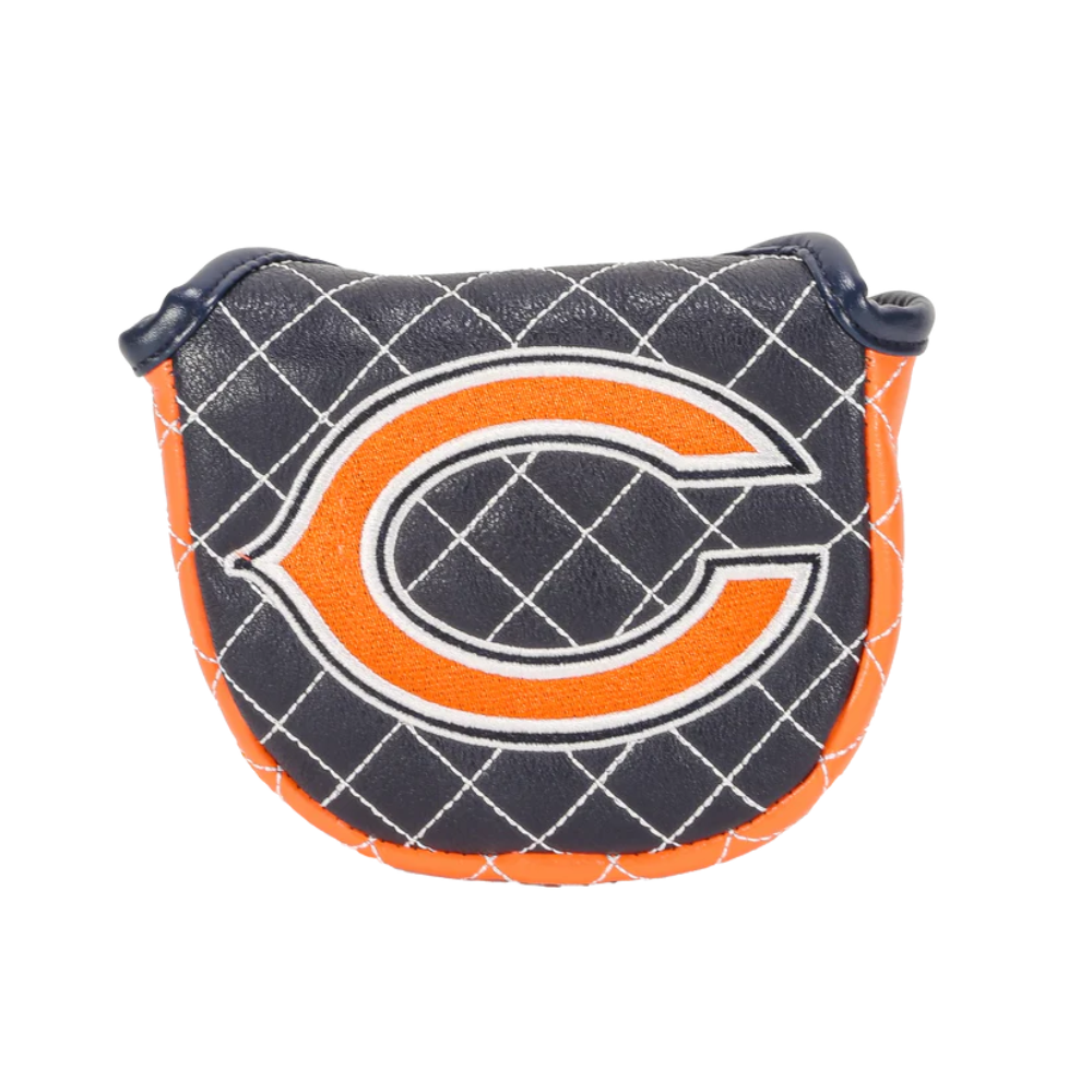 CMC Design Chicago Bears Mallet Putter Headcover - Navy/Orange/White