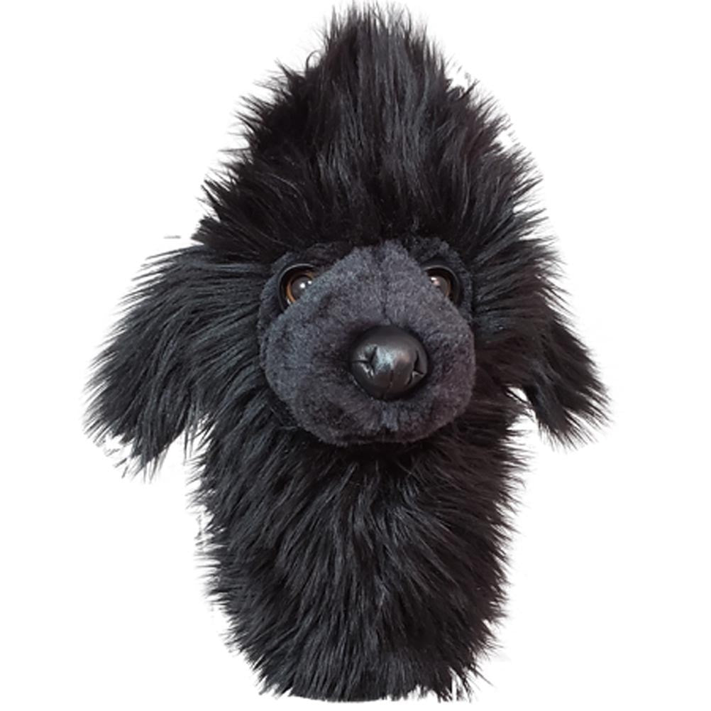 Daphne's Black Poodle Golf Animal Hybrid Headcover - New Head Covers