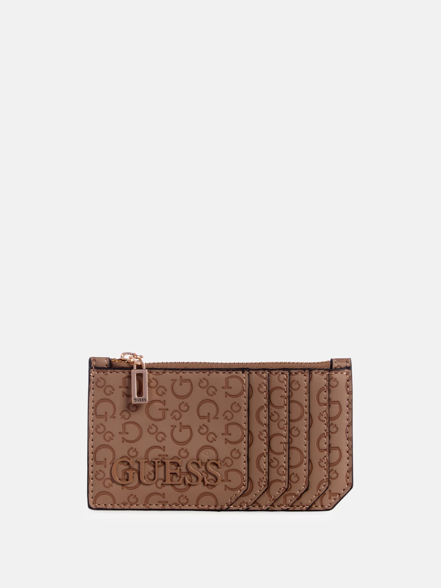 Bowie Debossed Logo Card Case