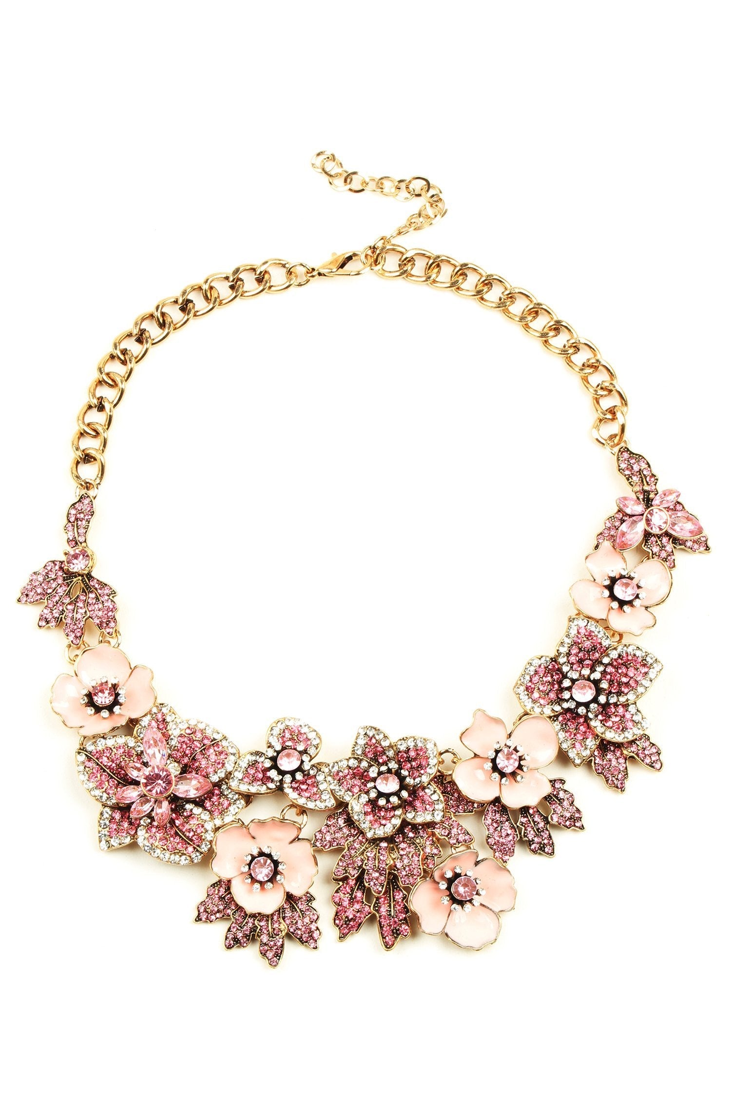Amata Statement Necklace - Pink